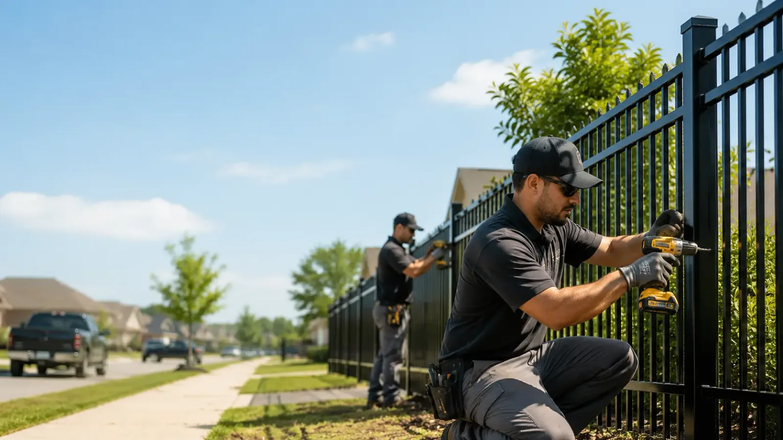 Metal Fence Installation in Blaine, OH